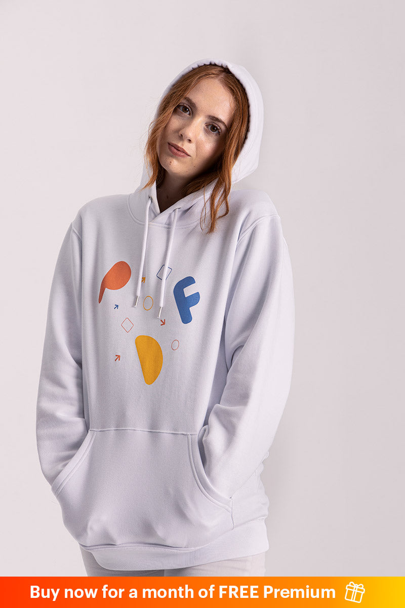 The letter hoodie